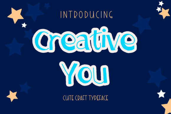 Add Youthful Joy with the Creative You Display Font