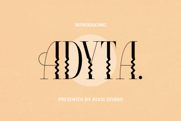 Adyta: A Display Font for Bold, Modern Brands