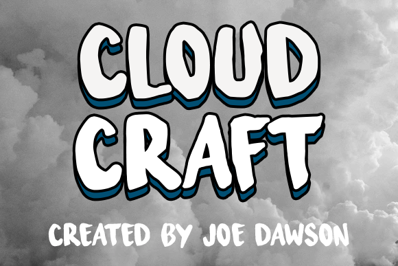 Cloud Craft: The Handmade Display Font Your Creative Projects Need