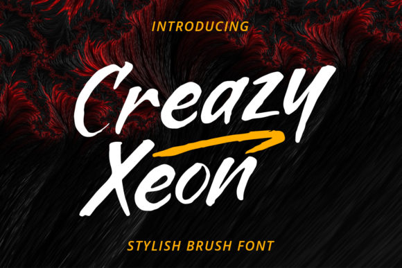 Crazy Xeon Font Review: A Graffiti Brush for Bold Branding