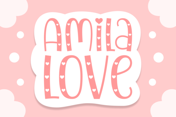 Discovering the Amila Love Font: A Designer's Real-World Branding Experiment