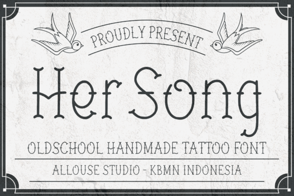 Her Song: A Timeless Font for Makers and Crafters