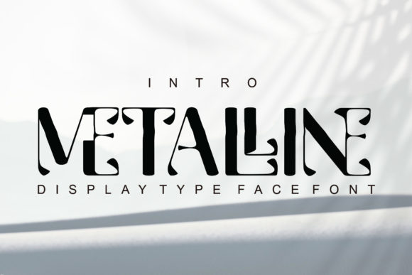 Metalline: A Distinct Digital Typeface for Modern Web Design