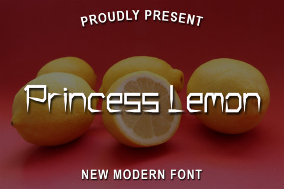 Princess Lemon: Your Go-To Display Font for Creative Projects