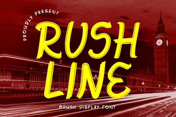 Rushline: A Font That Makes Brand Concepts Come Alive