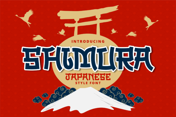 Shimura: A Display Font for Crafters and Product Creators