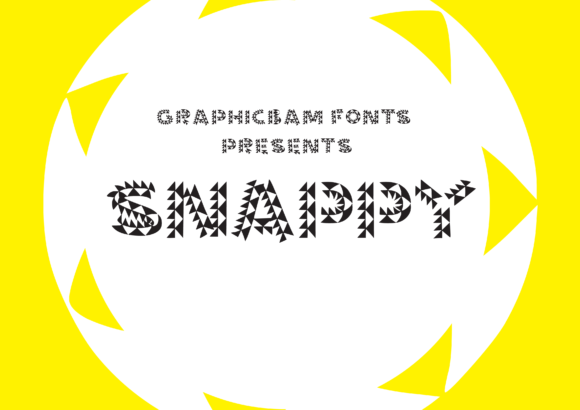 Snappy: A Trendy Display Font for Digital Projects