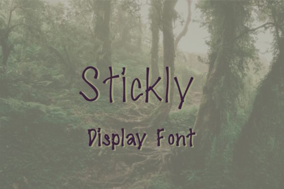 Stickly: A Font That Adds Character Without Getting Complicated