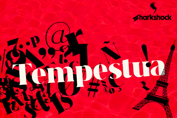 Tempestua: A Display Font Built for Campaign Impact