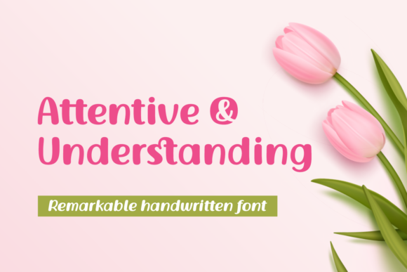 The Attentive and Understanding Font for Digital Design