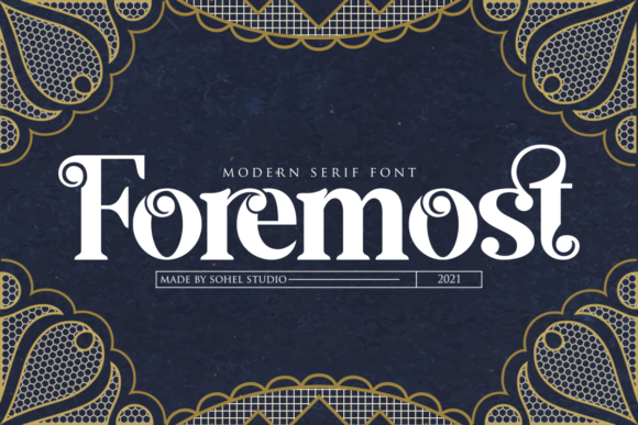 The Foremost Font: A Typeface Designed for Creative Products