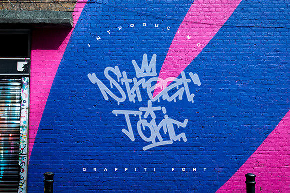 The Street Toxic Display Font for Your Creative Product Business