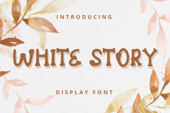 The White Story Font: A Versatile Tool for Creative Branding